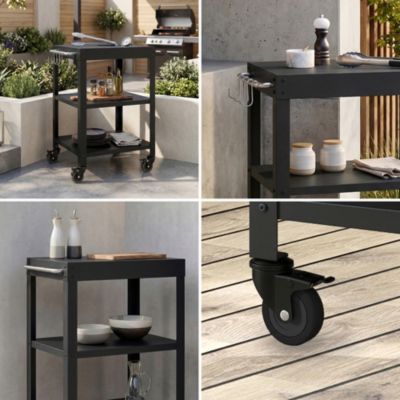 Desserte de jardin Bolognano noir casa.pro