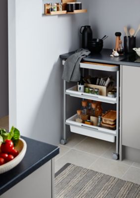 Desserte GoodHome Budu H. 85 x 58,8 cm