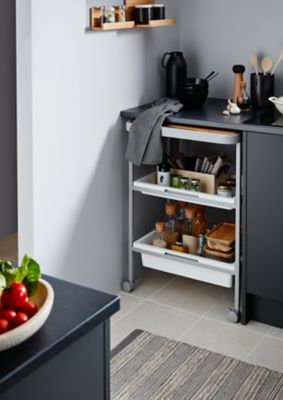 Desserte GoodHome Budu H. 85 x 58,8 cm