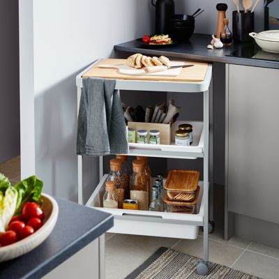 Desserte GoodHome Budu H. 85 x 58,8 cm