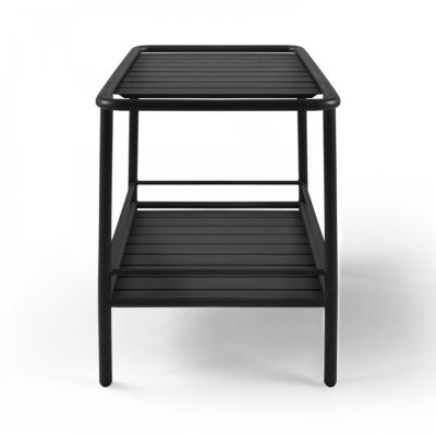 Desserte intérieur à roulettes en acier anthracite Palavas  Oviala