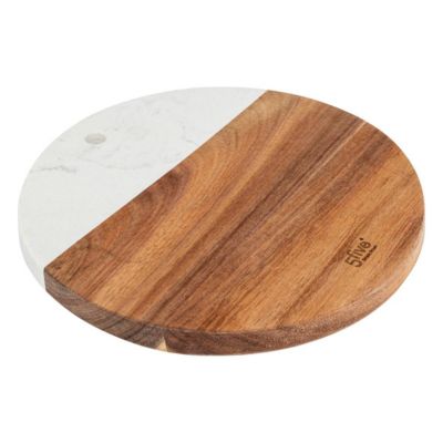 Dessous de plat Harmony rond D20cm en acacia - Marron- 5five