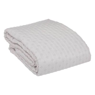 Dessus de lit "Kalia" 240x260cm beige - Atmosphera Créateur d'intérieur