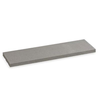 Dessus de muret plat gris 100 x 30 x 4 cm | Castorama