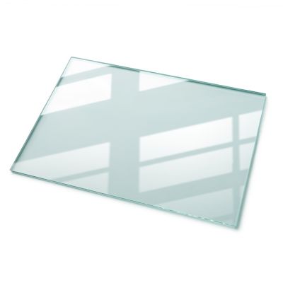 Dessus de table en verre trempé Wallfluent 100x70 cm Transparent
