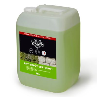 Destructeur de dépots verts 2en 1 Volden 20L+ 5L offert