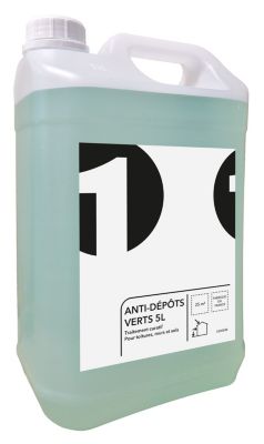 Destructeur de depots verts 5L pour toiture sol et mur