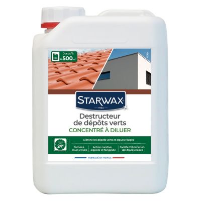 Destructeur de dépôts verts concentré 2.5L Starwax