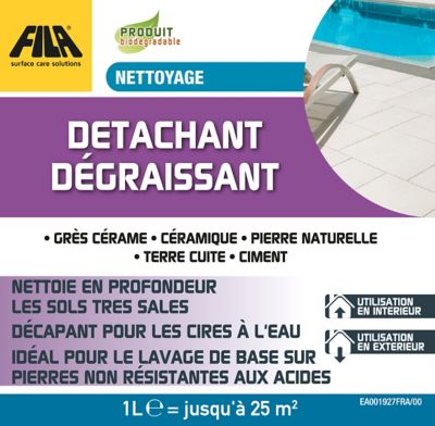 Détachant dégraissant Fila 1L pour sols