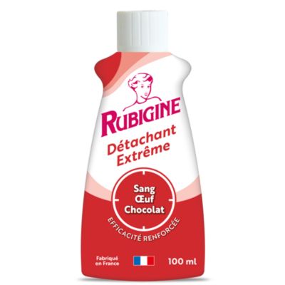 Détachant extrême sang, oeuf, chocolat Rubigine 100ml