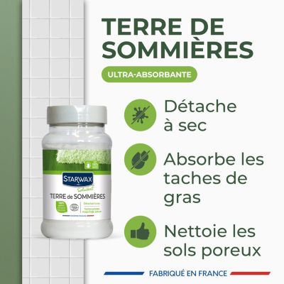 Détachant terre de Sommières, pot de 200g, Starwax