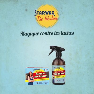 Détachant textile fiel de bœuf Starwax The fabulous 500ml