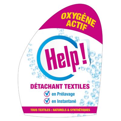Détachant textiles oxygène actif Help Gerlon 500ml