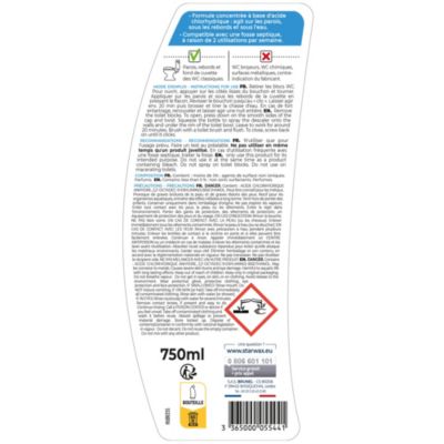 Détartrant gel WC bec directionnel Starwax 750g
