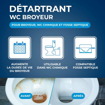 Détartrant pour WC broyeurs Starwax 2L