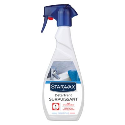 Détartrant surpuissant salle de bains pulvérisateur 500 ml Starwax