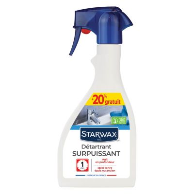 Détartrant surpuissant Starwax 500ml +20% gratuit