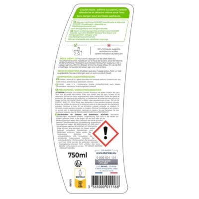 Détartrant WC et broyeurs SoluVert Starwax 750ml