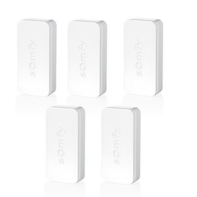 Détecteur d'ouverture IntelliTAG - Somfy - Détection avant l'ouverture - Compatible Home Alarm (Advanced et Essential) - Lot de 5