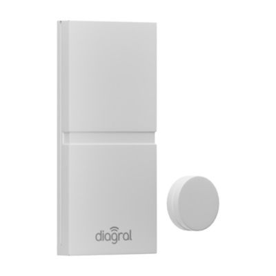 Détecteur d'ouverture miniature blanc Diagral DIAG39APX