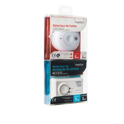 Détecteur de fumée Original + monoxyde de carbone Access Castorama