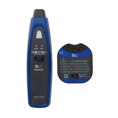 Détecteur de fusible Diall - max 230V bleu et noir