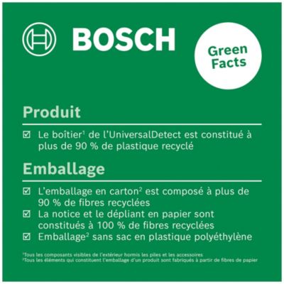 Détecteur de matériaux Bosch UniversalDetect
