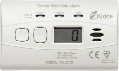 Détecteur de monoxyde de carbone Kidde 10LLDO digital