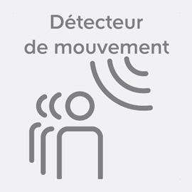 Détecteur de mouvement extérieur Blooma Gaspra noir