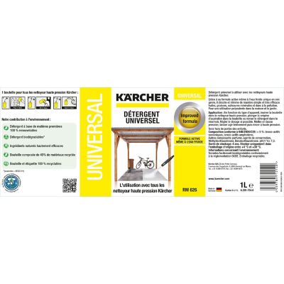 Détergent universel Karcher 1L pour surfaces multiples