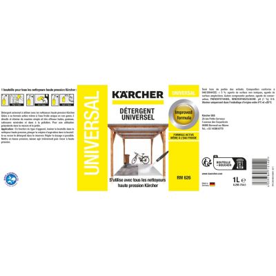 Détergent universel Karcher 1L pour surfaces multiples