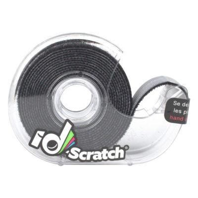 Dévidoir ID Scratch 2 mètres noir Noir