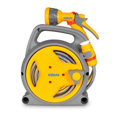 Dévidoir mobile équipé avec tuyau d'arrosage Hozelock Picoreel 10 m