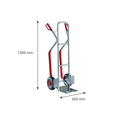 Diable aluminium à pelle rabattable - Charge max 200kg - 815007621
