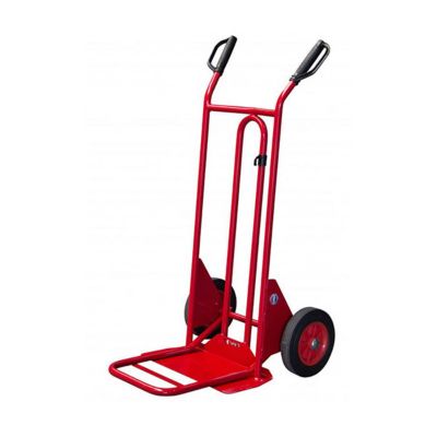 Diable bavette pliante et fixe 250kg - Roues caoutchouc - 810202020