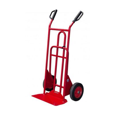 Diable bavette pliante et fixe 250kg - Roues caoutchouc - 810202020