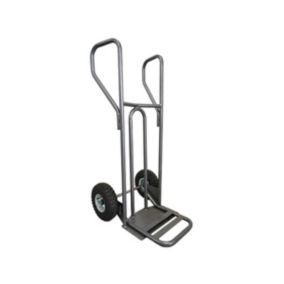 Diable - Pelle fixe 348x405mm - charge 250kg - Roues increvables non tachantes silenc. - DVPF1-RINC-BR