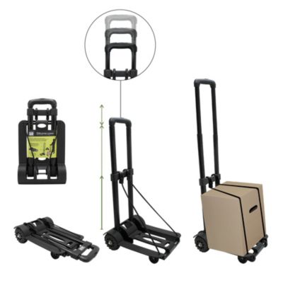Diable pliable 4 roues 50 kg Pack and Move