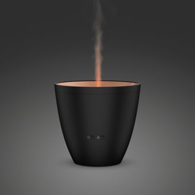Diffuseur d'huiles essentielles Zoe noir