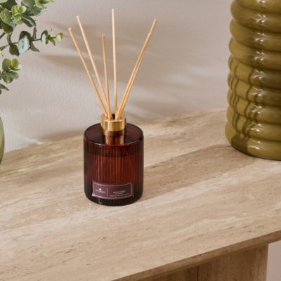 Diffuseur de parfum Albie 150ml verre figue noire - Atmosphera Créateur d'intérieur