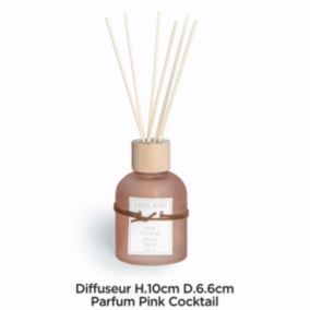 Diffuseur de parfum Elixir pink cocktail 100ml JBY creation