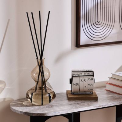 Diffuseur de parfum Hanae 1000 ml verre lin - Atmosphera Créateur d'intérieur