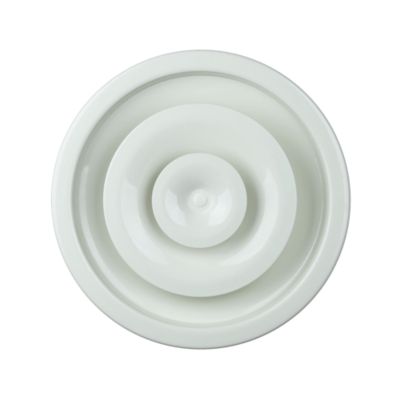 Diffuseur soufflage réglable circulaire acier blanc plafond ou conduit A842 D200 - ALDES - 11051361