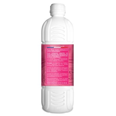 Diluant cellulosique pour peintures, vernis Onyx 1L