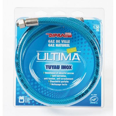 DIPRA Flexible gaz naturel inox Ultima 100CM