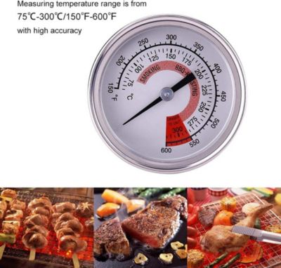 Thermomètre De Cuisine Au Four, Cadran Lisible Celsius