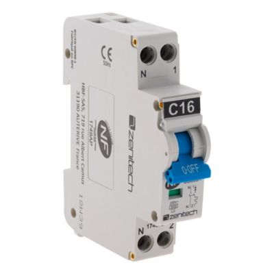 Disjoncteur 16A PH/N - NF - Zenitech