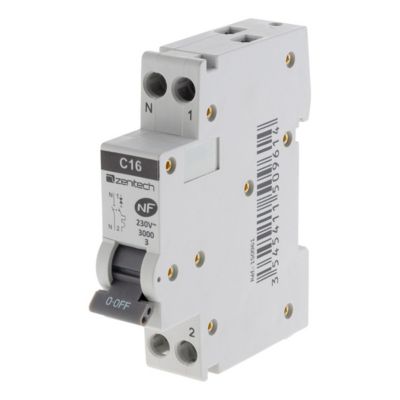 Disjoncteur 16A PH/N - NF - Zenitech