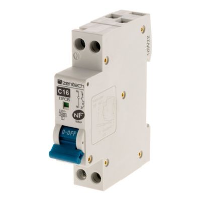 Disjoncteur 16A PH/N - NF - Zenitech