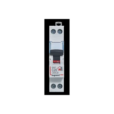 Disjoncteur DNX³ 20A, 1P+N (lot de 10) Legrand